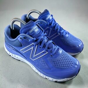 New Balance 840 V5 Womens 10 D Purple White Athletic Running Shoes *New Insoles*
